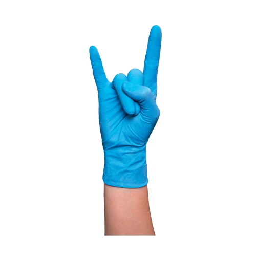 Gants nitrile bleu 5mil (M)